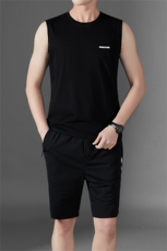 男士背心纯色圆领莫代尔棉无袖坎肩夏季薄款休闲潮流内穿打底汗衫，男装背心/马甲，电商B212（原钱塘6029）