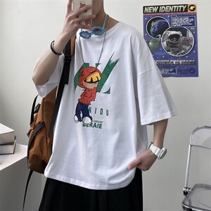 港风夏季t恤男潮流时尚休闲男装tA210-A8365-P32,男装T恤,星座210-3