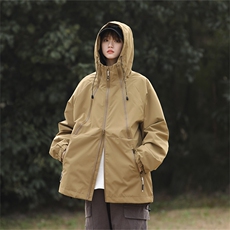Cityboy情侣时尚连帽冲锋衣外套夹克团体班服，男装夹克，星座301D-5(原星座1415）