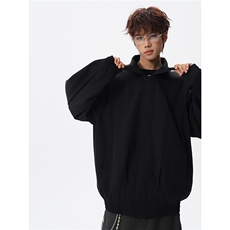 春秋季美式复古哈灵顿行政夹克衫大码翻领廓形西装外套LJ901特P80，男装夹克，电商B215