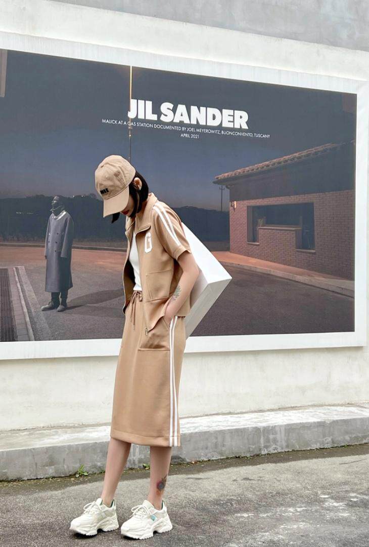 夏季新款，小衫，套装，背带裙，女装职业装，K迷田子