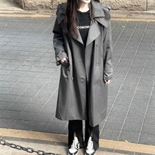 2021秋款风衣，女装风衣，mi mi