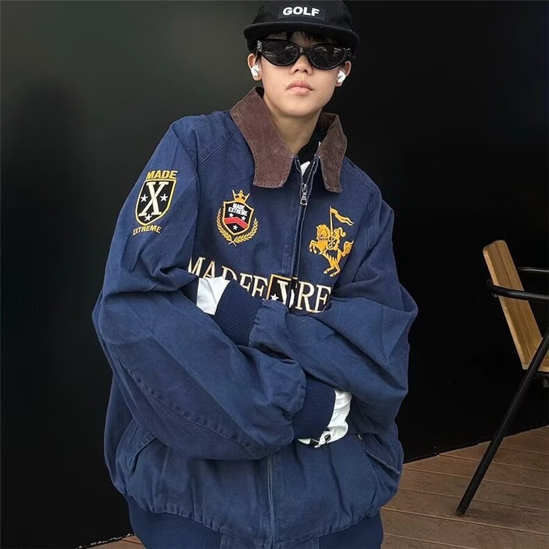 WT95-P71新款潮流百搭简约时尚质量夹克ins气质文艺日系流行，男装夹克，电商B323A