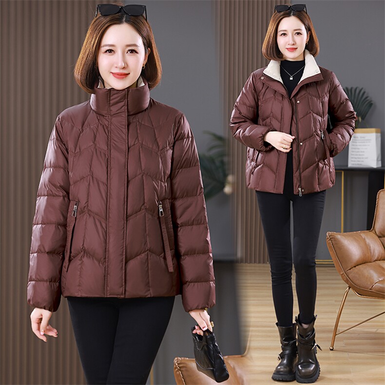 2025年冬季休闲风保暖羽绒服现货，女装羽绒服，婷思杰（原婷想服饰）