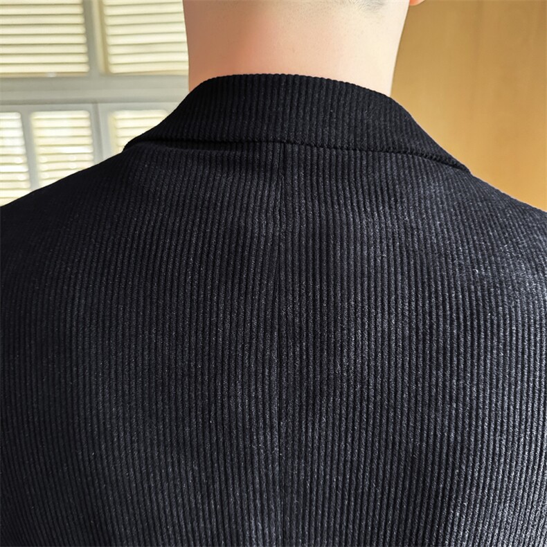 26做货-男士灯芯绒休闲西装修身韩版西服外套上衣DX6948P165,男装西服套装,电商D216