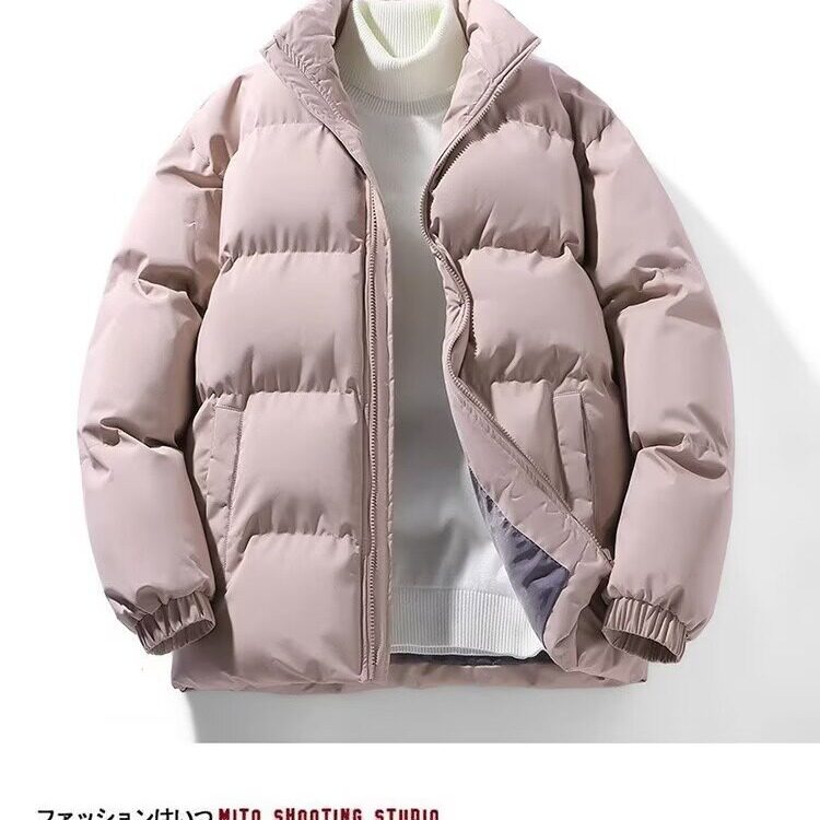 网络图现货潮牌帅气冬季棉服男生加厚保暖面包服J8800-P39特批,男装棉衣,星座715-7