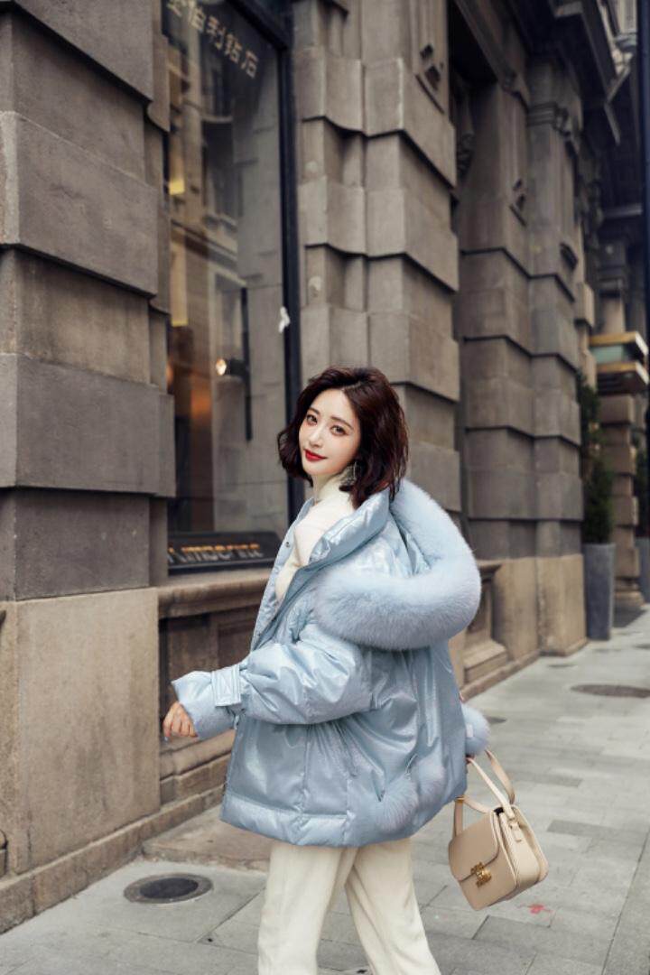 90绒羽绒服，女装羽绒服，卡西姆