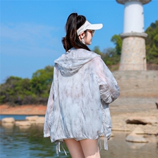 户外轻薄防晒衣女2025夏季新款宽松大码藏肉休闲百搭洋气减龄外套，女装防晒衣，可可小西