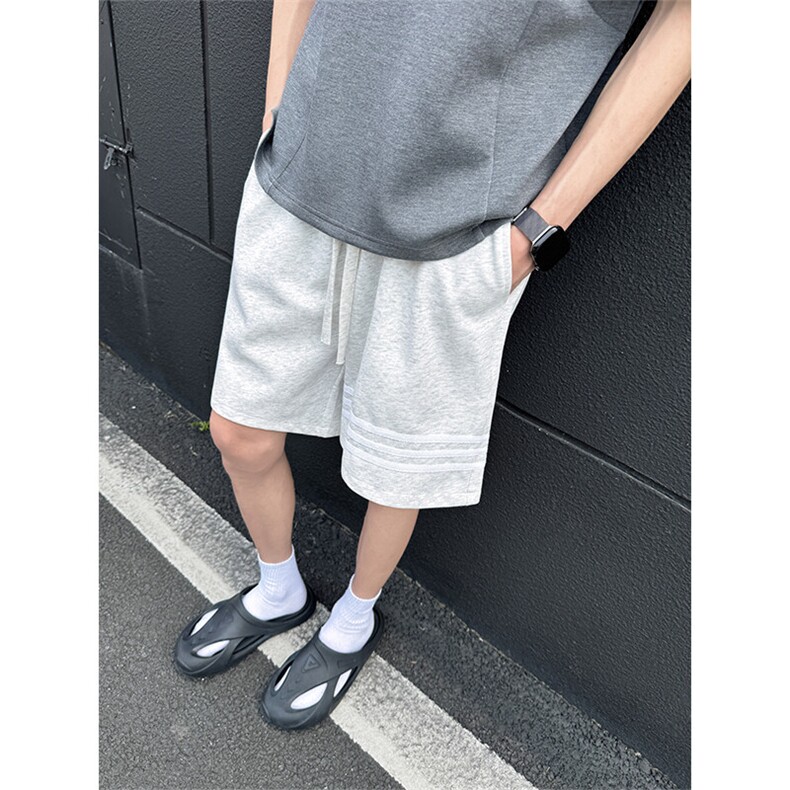 现货203-6F2536P35特～美式三条杠重磅休闲短裤，男装牛仔裤，星座203-6(原电商259)