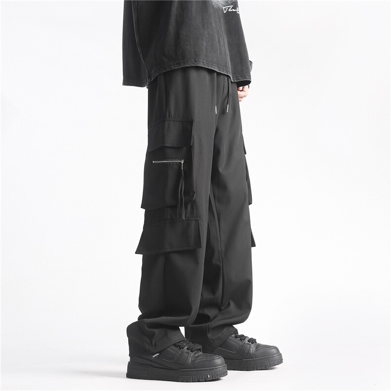 深度库存抖音男夏季速干裤宽松阔腿工装裤休闲裤K298-特批38,男装工装外套,电商A099