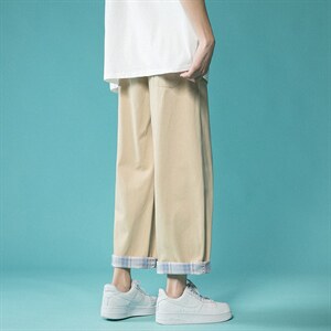 休闲裤 港风九分裤 1303A-ZY001-P45 控68 棉，男装休闲裤，星座715-1