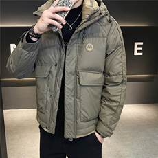66302025男士冬季连帽羽绒服店主无头风已备货，男装羽绒服，星座414（原B263）