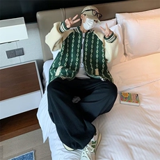 美式毛衣男慵懒风休闲针织衫开衫毛衣MY102P45，男装针织衫/毛衣，星座1116-2