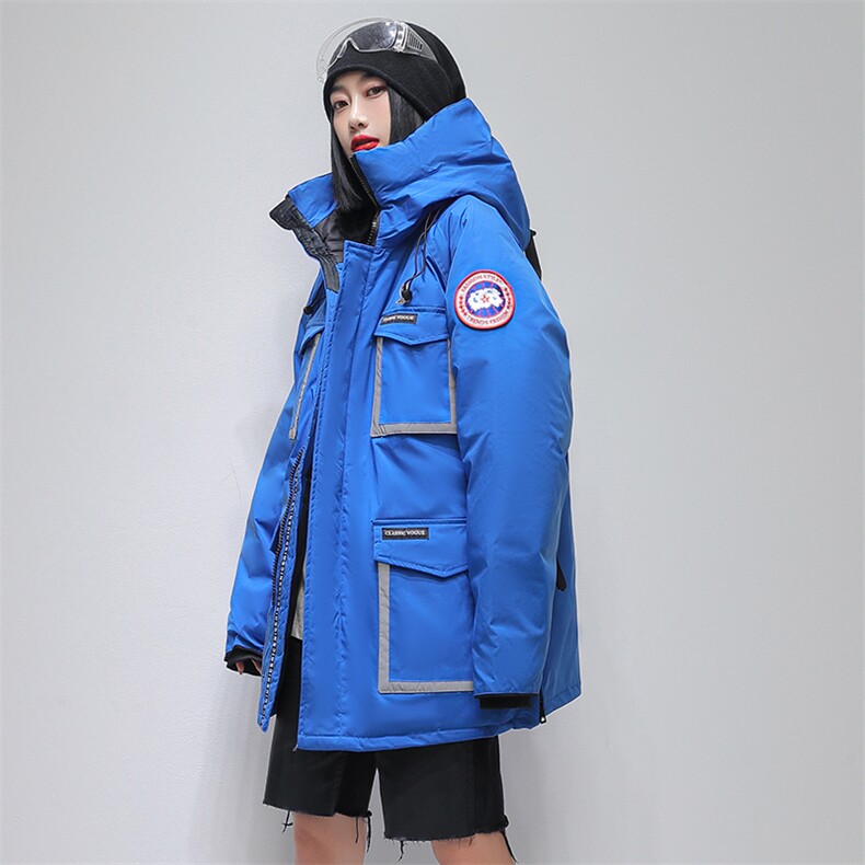 欧美短款连帽时尚修身户外防风韩版冬季羽绒服情侣学生班服团体服,男装羽绒服,星座301D-5(原星座1415）