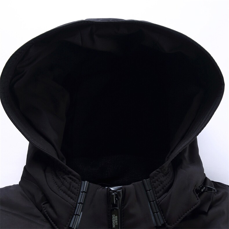2023冬季新款男士连帽加厚保暖羽绒服中年男装宽松免烫休闲外套,男装羽绒服,电商B212（原钱塘6029）