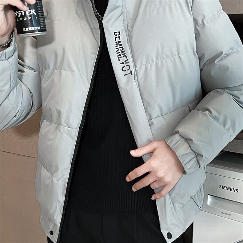 网络图现货男士立领加厚棉服商务上衣新款时尚男装R8388-P68,男装棉衣,星座1005-4