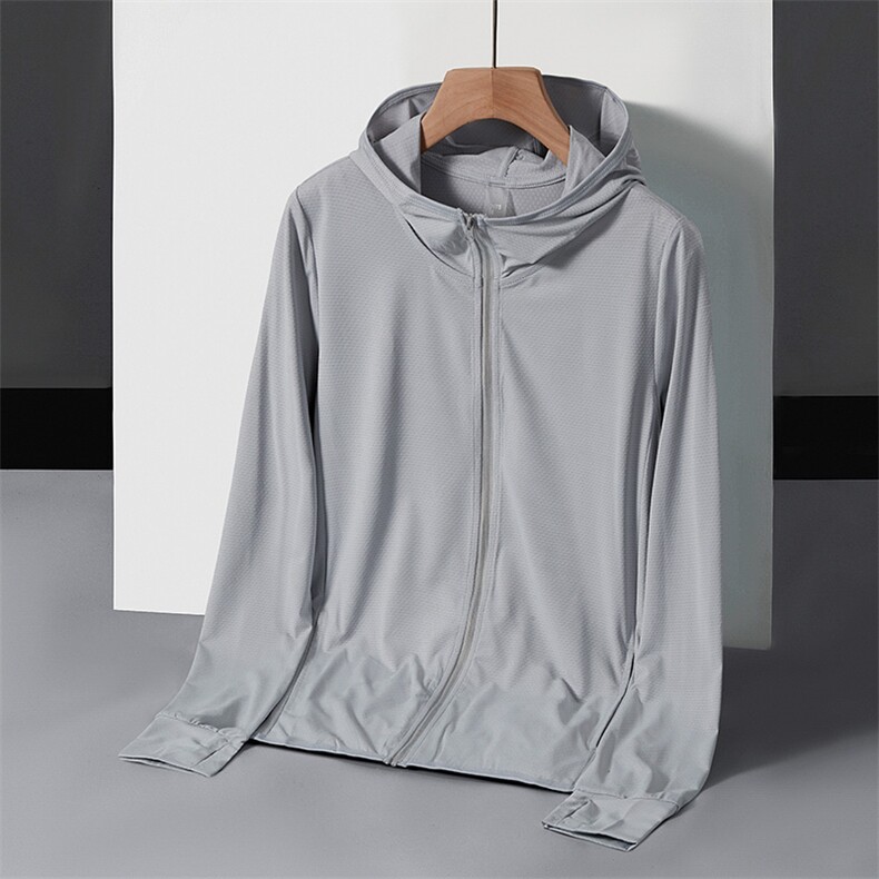 夏季透气连帽外套情侣抗紫外线遮阳防晒衣皮肤衣2088P35,男装防晒衣,星座1602B（原101B-1）
