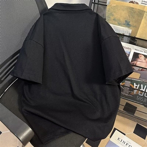 小众高级感polo衫短袖T恤男款夏季2025新款休闲美式上衣WB472-P43图片