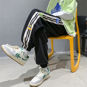 秋季新款休闲裤束脚裤宽松运动裤D329-QM1110-P55-控68图片
