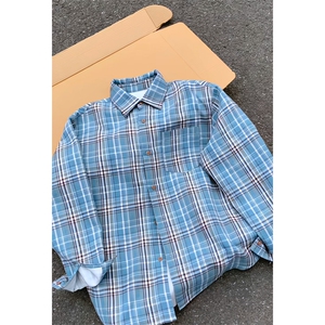 2025 HC25480改长 秋季女模大码格子长袖衬衫M-5X HC25481-特P25图片