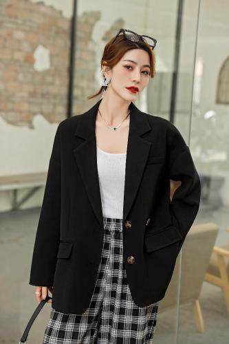 2021春款显瘦带腰带韩版时尚外套，女装，贻思茗