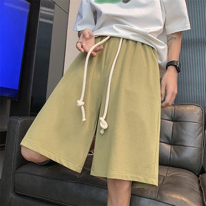夏冰丝短裤男设计感美式篮球宽松抽绳休闲五分裤XZ514-2-1528-P38图片