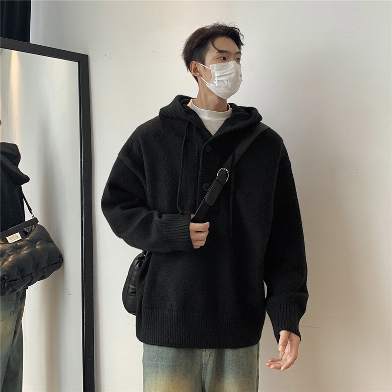 风（现货）950g高克重质量版本1加厚连帽毛衣TM06-P88，男装针织衫/毛衣，星座1315