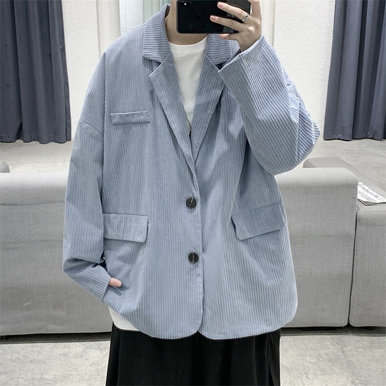 2025春款纯色小西装港风西服外套D201-DM86-P70,男装西服套装,电商D321-1