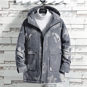男士休闲连帽加厚保暖棉衣外套棉服棉袄冬季防寒开衫男装M993P75图片