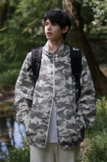 特批P75无差价夏季户外立领迷彩男大码轻薄透气速干防晒衣J5212，男装夹克，电商A001