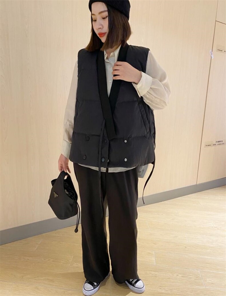 703羽绒马甲，女装马甲，艾辰莉