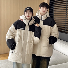 羽绒服男冬季新款港风宽松情侣白鸭绒外套YR920-P160(控价208元），男装羽绒服，星座214-3