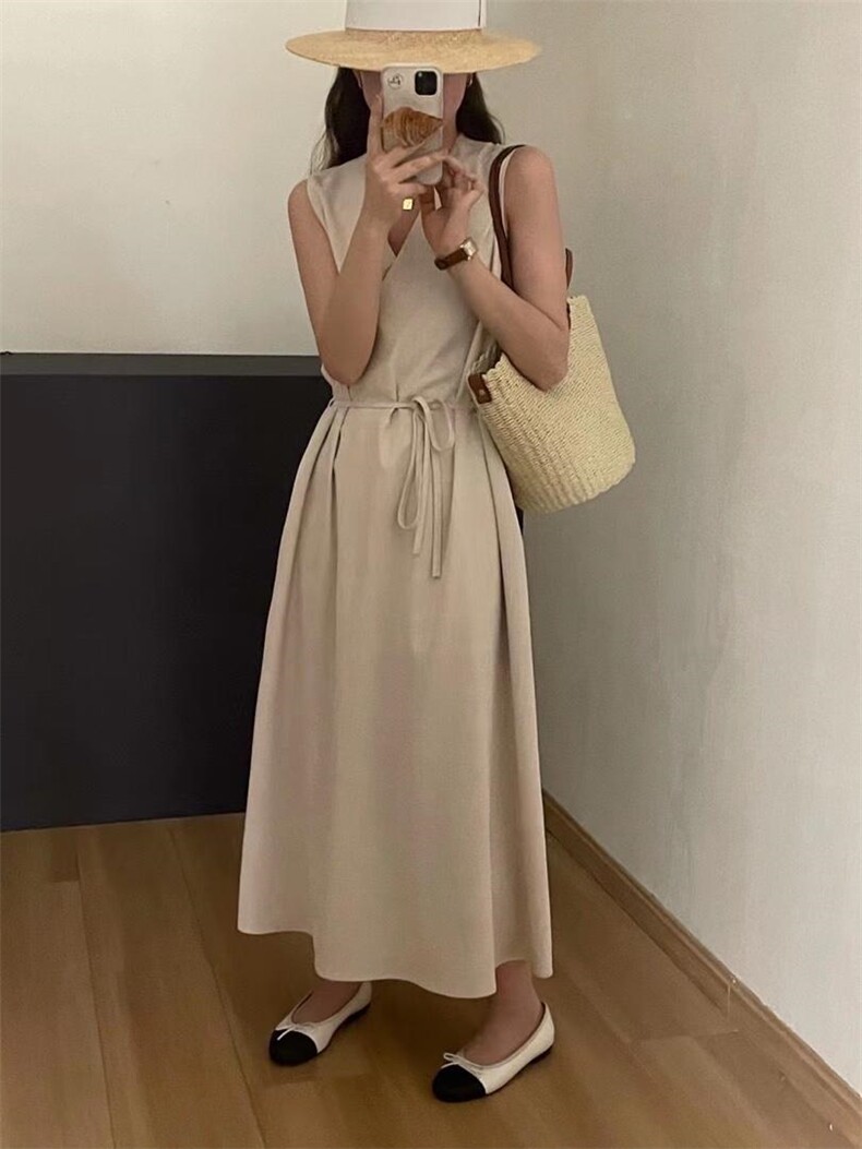 法式气质背心裙，女装背心吊带，Comfort Zone 舒适区