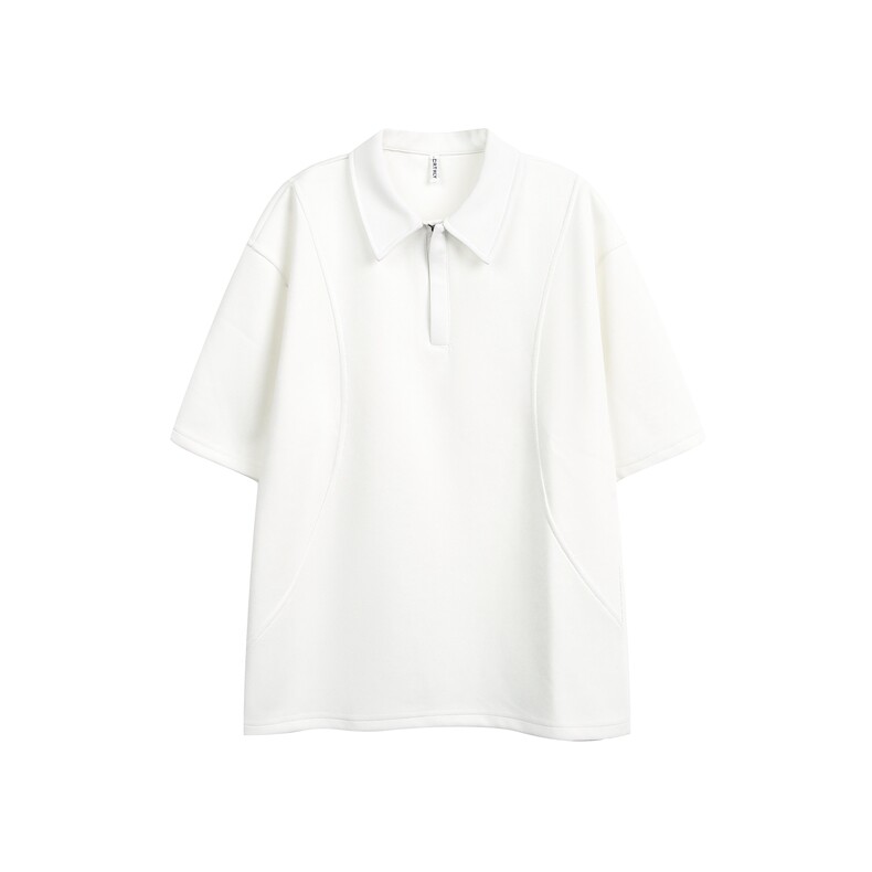 夏季新款拉链结构短袖POLO衫PL2550-特批35控58,男装Polo衫,电商A072