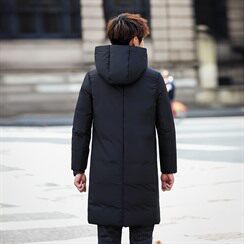 电商B2472020冬季新款男修身50绒白鸭绒休闲羽绒服潮MY805P110，男装羽绒服，电商B247