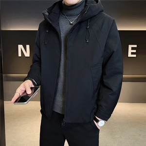 二棉B353 8823 P155 2025灰冬季新款保暖夹克棉衣冲锋衣加厚外套图片