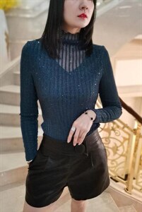 南韩网双层袖和加绒都有,其它,赫琳娜
