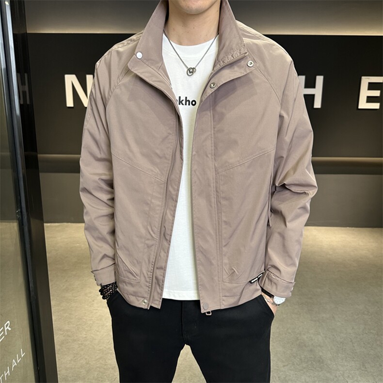 夹克男秋季立接高品质外套型男商务休闲百搭外套夹克N8819-P65,男装夹克,星座310B-3