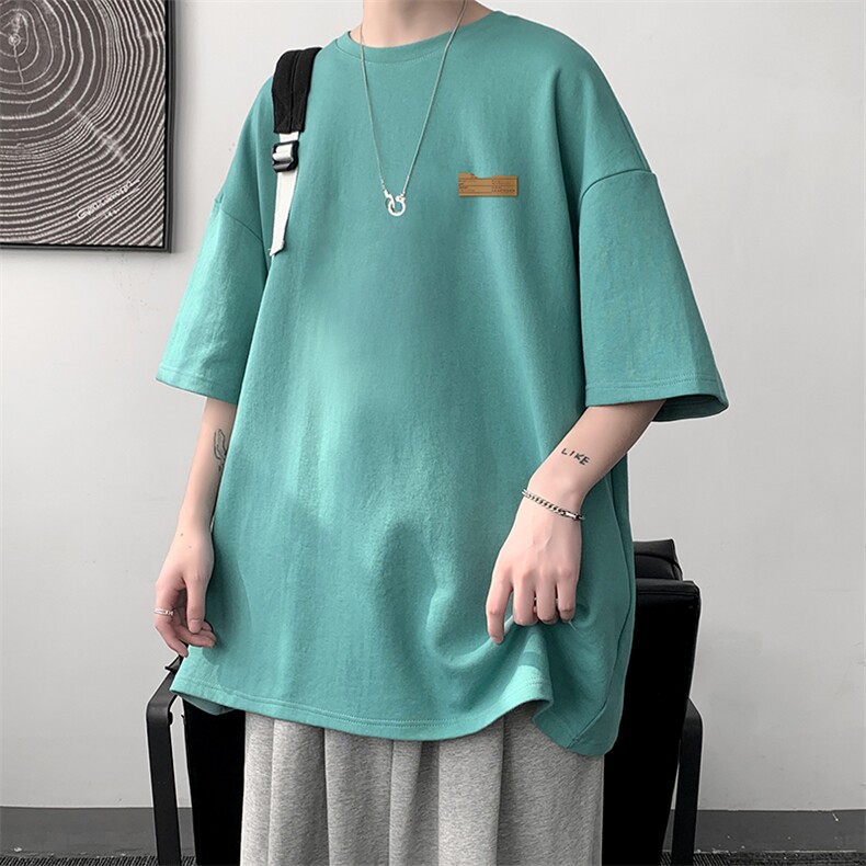 纯棉短袖t恤男大码半袖打底衫宽松体恤衫DX17293-P20大皂风,男装T恤,电商A040