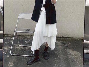 夏季哑光弹力花瑶半裙,女装半身裙,MVP