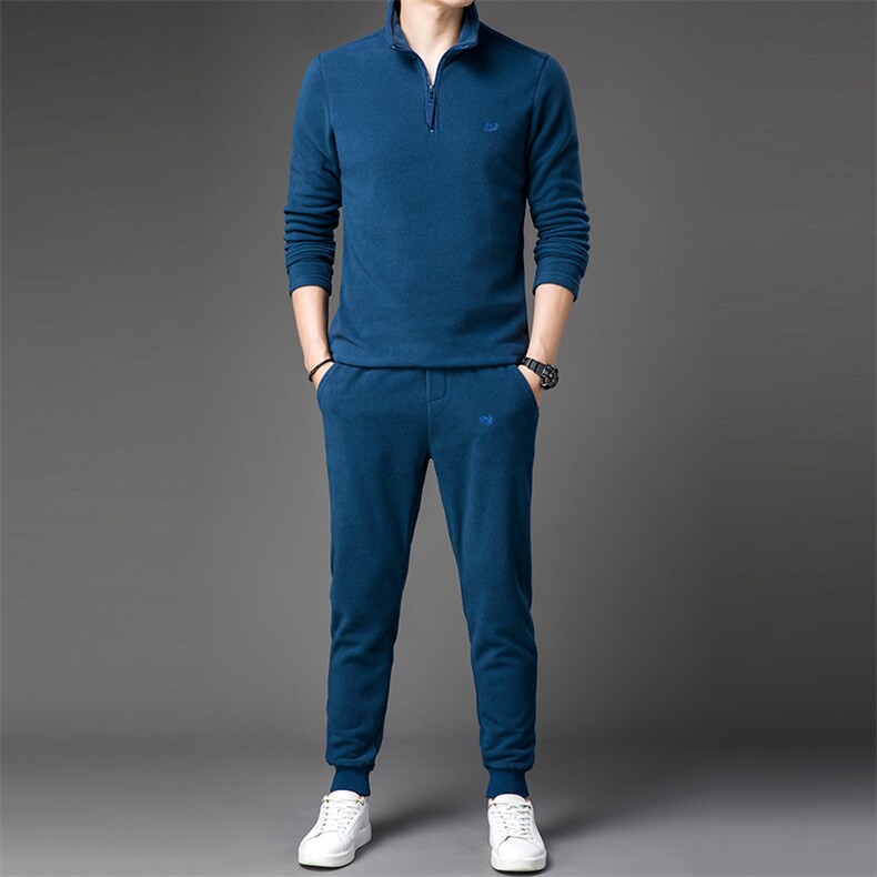 JGT-33男士2023年春夏季新款运动套装长袖长裤T恤卫裤二件套P115，男装休闲套装，电商B360