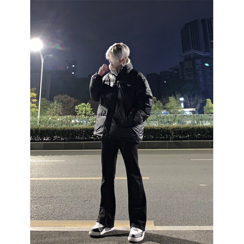 高街vibe纯色牛仔裤男款弹力微喇叭裤控价68常规55加绒65,男装牛仔裤,星座310A-4