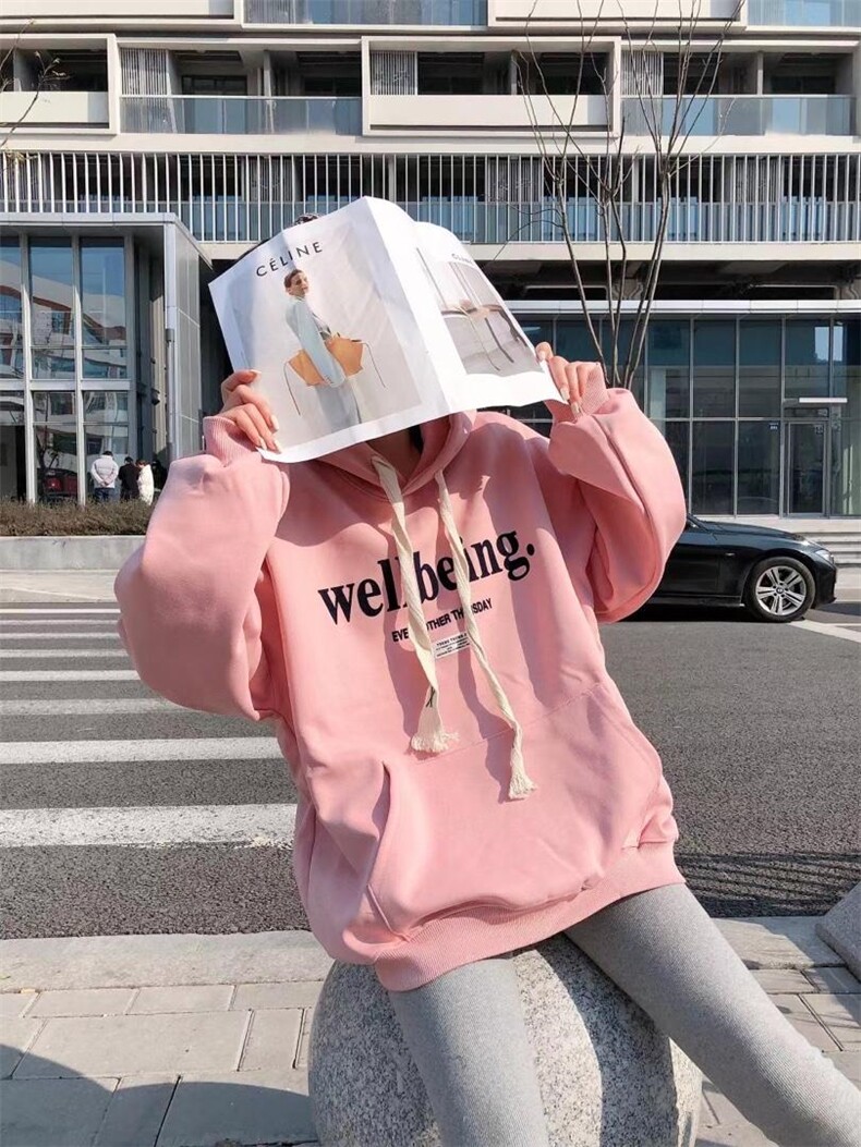 超火款卫衣，春款现货中，女装卫衣/绒衫，一杭