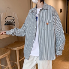 长袖修身工装衬衫C0010P35，男装衬衫，星座1116-2