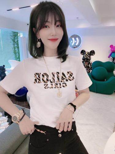 ZCL2101新款字母印花薄款T，女装，L·H·X