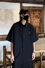 特批P35无差价夏季新款新中式风冰丝凉感薄款短袖外套男CD2250，男装衬衫，电商A001-1
