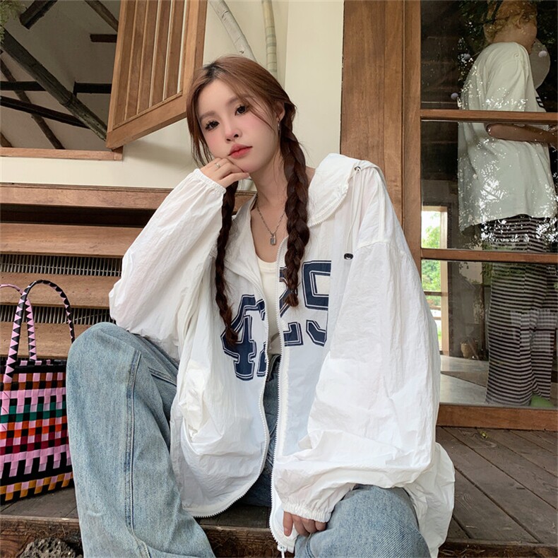 防晒衣新款宽松韩版连帽开衫防晒服休闲薄外套TT022-55，男装防晒衣，星座911-3