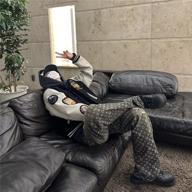 JK180-P39美式高街vibe棒球服男款秋季痞帅光明会之眼刺绣夹克,男装夹克,电商B323A
