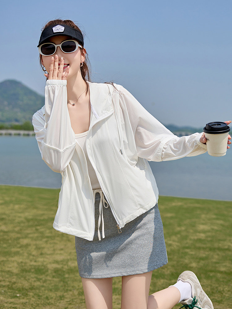 现货！！巨好看的防晒衣女2025夏季新款轻薄外套,女装防晒衣,以桐