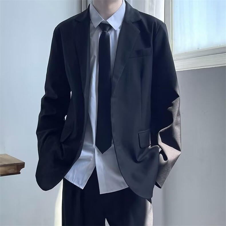春款男女西服外套简约宽松西装婚礼服有垫肩大码S-5XLJAK12P55,男装西服套装,星座1013-1